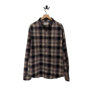 Goodfellow‎ & Co. XXL Plaid Button Down Long Sleeve Shirt Menswear